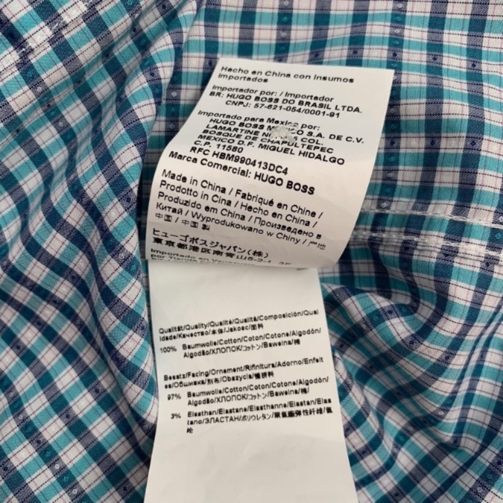 Hugo Boss Maik Checkered Button down - Picture 6 of 8